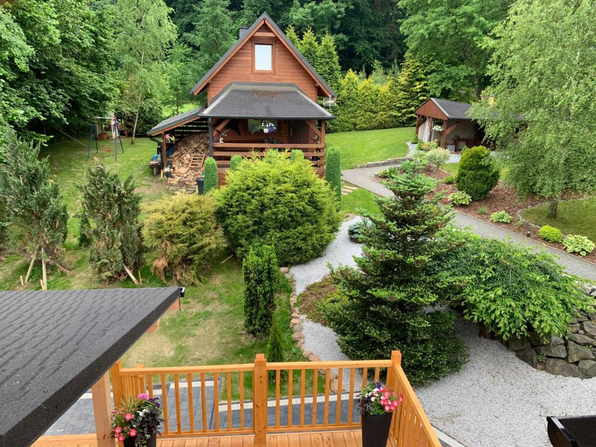 Villa Dom Na Lesnej Polwies Exterior foto